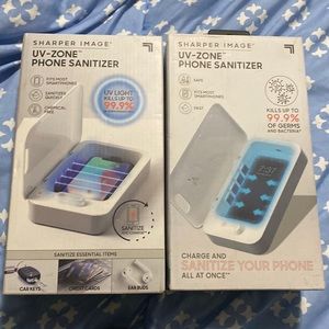 Sharper Image phone sanitizer and charger